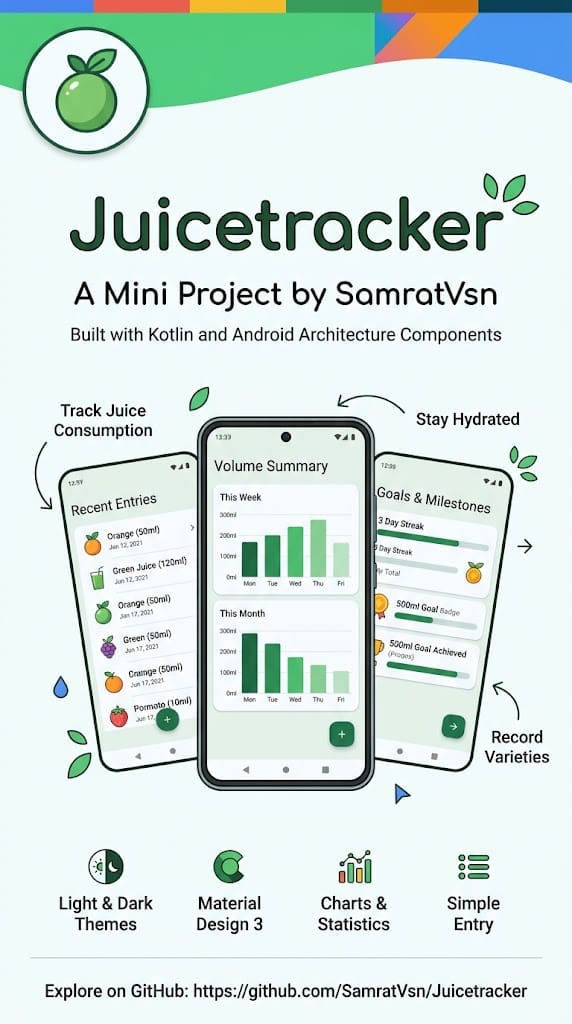 Preview of Juice Tracker